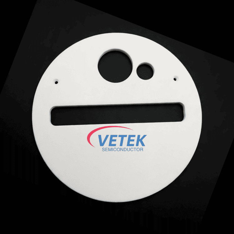 एमओसीवीडी के लिए उच्च शुद्धता अपारदर्शी क्वार्ट्ज शील्ड और शटर